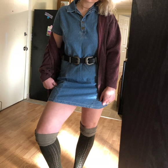 70's Denim Dress - Picture 4 of 4